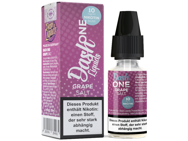Dash Liquids – One – Grape – Nikotinsalz Liquid – 10 ml
