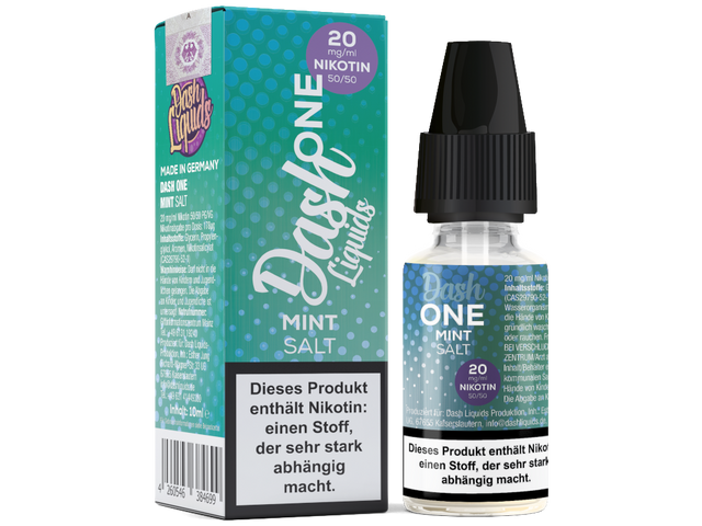 Dash Liquids – One – Mint – Nikotinsalz Liquid – 10 ml