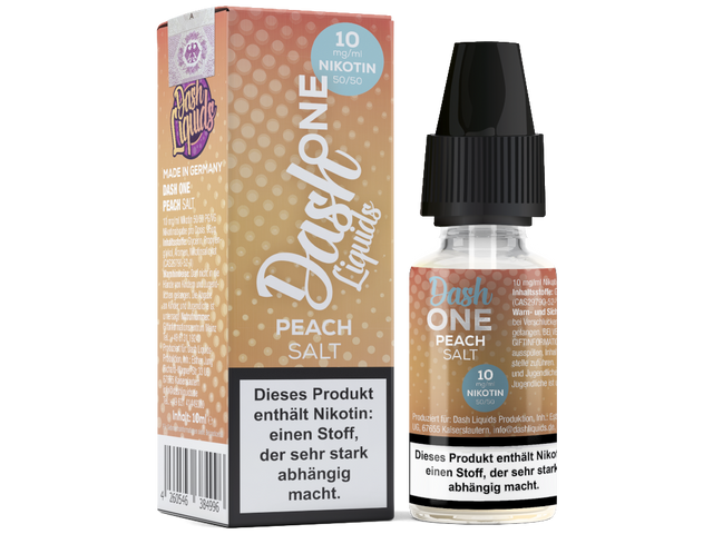 Dash Liquids – One – Peach – Nikotinsalz Liquid – 10 ml