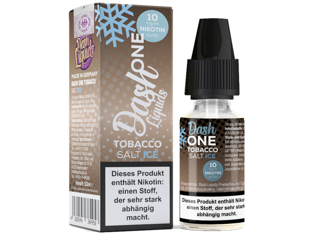 Dash Liquids – One – Tobacco Ice – Nikotinsalz Liquid – 10 ml