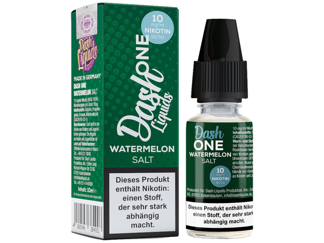 Dash Liquids – One – Watermelon – Nikotinsalz Liquid – 10 ml