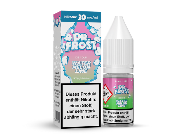 Dr. Frost – Ice Cold – Watermelon Lime – Nikotinsalz Liquid- 20 mg