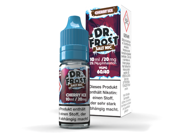 Dr. Frost - Polar Ice Vapes - Cherry Ice - Nikotinsalz Liquid - 20 mg