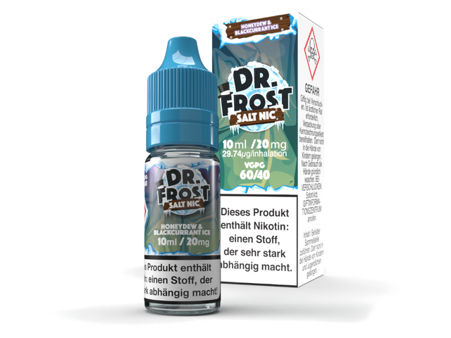 Dr. Frost - Polar Ice Vapes - Honeydew Blackcurrant Ice - Nikotinsalz Liquid - 20 mg