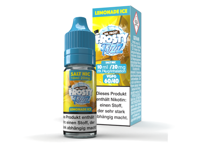 Dr. Frost – Frosty Fizz – Lemonade Ice – Nikotinsalz Liquid – 20 mg