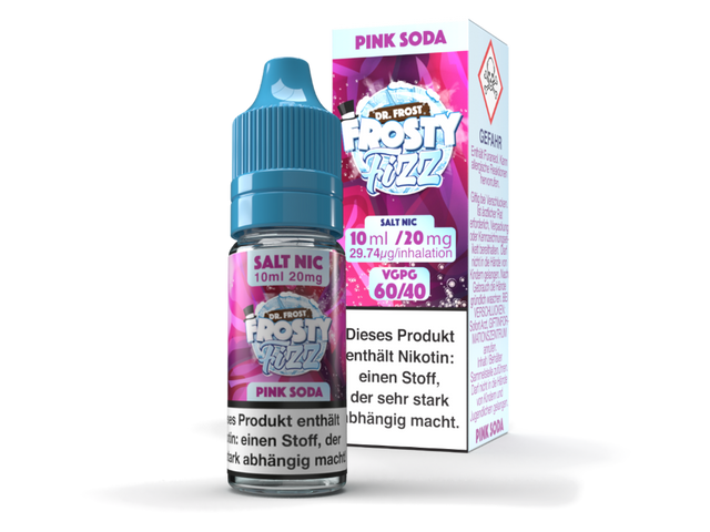 Dr. Frost – Frosty Fizz – Pink Soda – Nikotinsalz Liquid – 20 mg