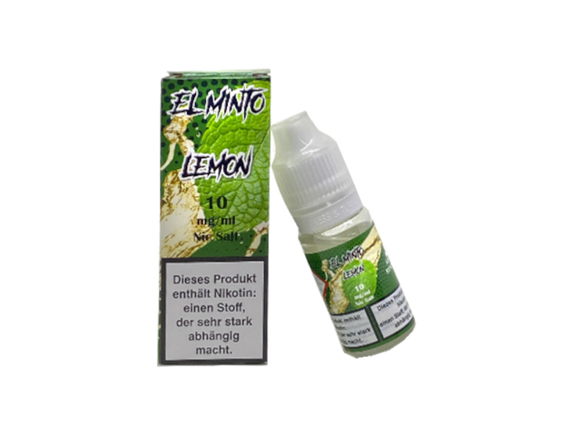 El Minto – Lemon – Nikotinsalz Liquid – 10 ml