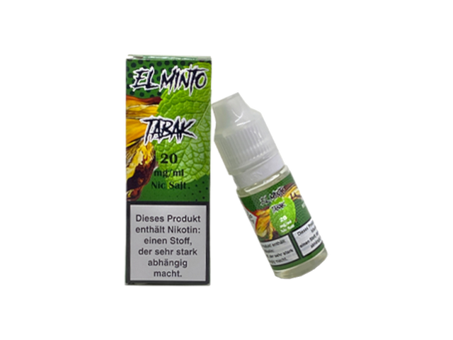 El Minto – Tabak – Nikotinsalz Liquid – 10 ml