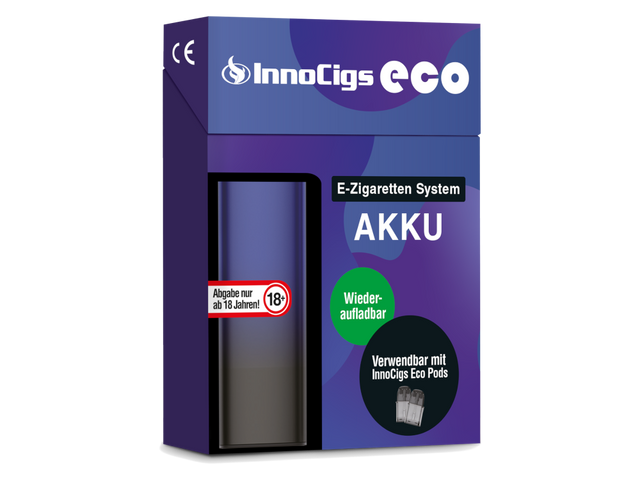 InnoCigs - Eco Pod Akku - 900 mAh