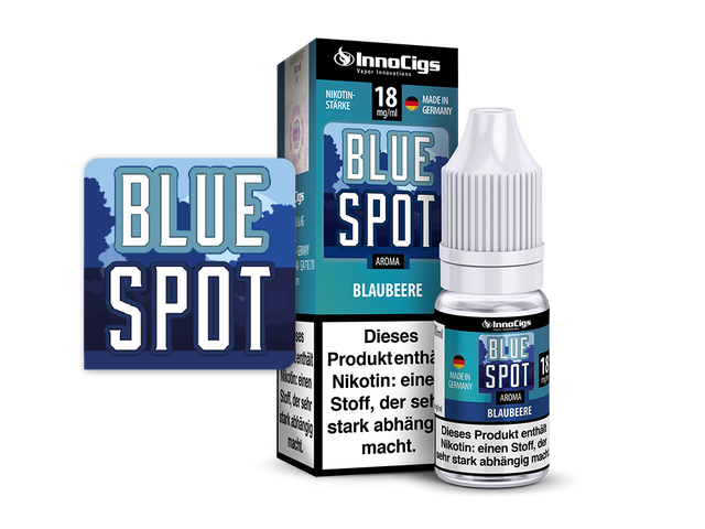 Innocigs – Blue Spot Blaubeeren E-Zigaretten Liquid – 10ml