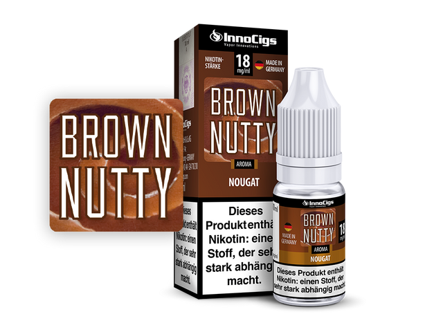 InnoCigs – Brown Nutty Nougat – Liquid – 10 ml