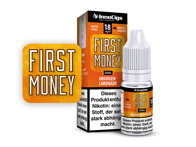 InnoCigs - First Money Orangenlimonade - E-Zigaretten Liquid - 10ml