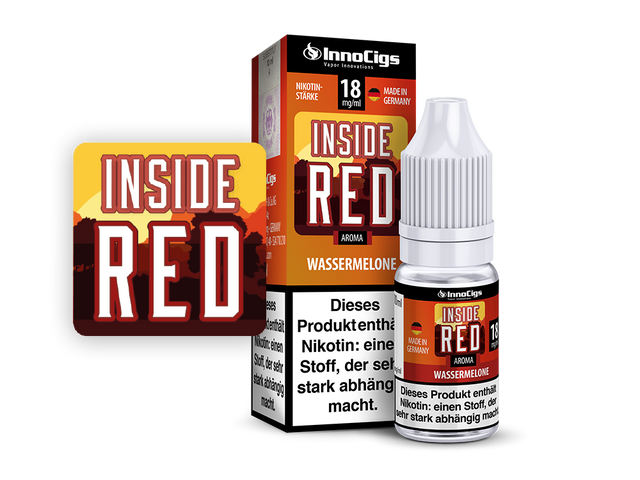 InnoCigs - Inside Red Wassermelonen - Liquid - 10 ml