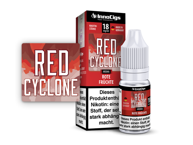 InnoCigs – Red Cyclone Rote Früchte – E-Zigaretten Liquid – 10ml