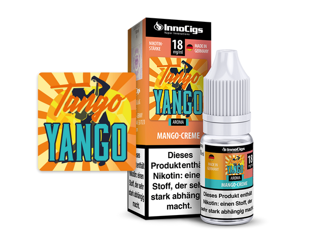 InnoCigs - Tango Yango Mango-Sahne - Liquid - 10 ml