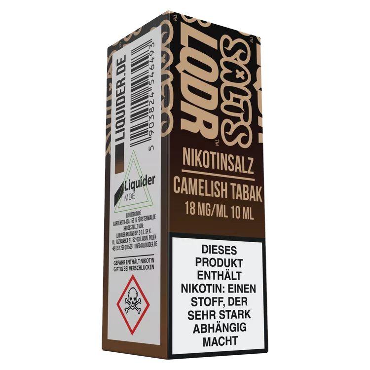 Liquider – Camelish – Nikotinsalz Liquid – 10 ml