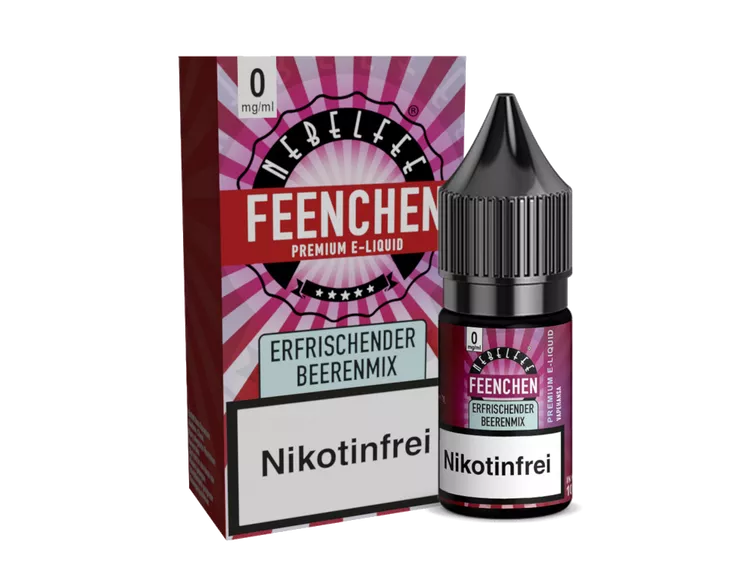 Nebelfee - Feenchen - Erfrischender Beerenmix - Nikotinsalz Liquid - 10 ml