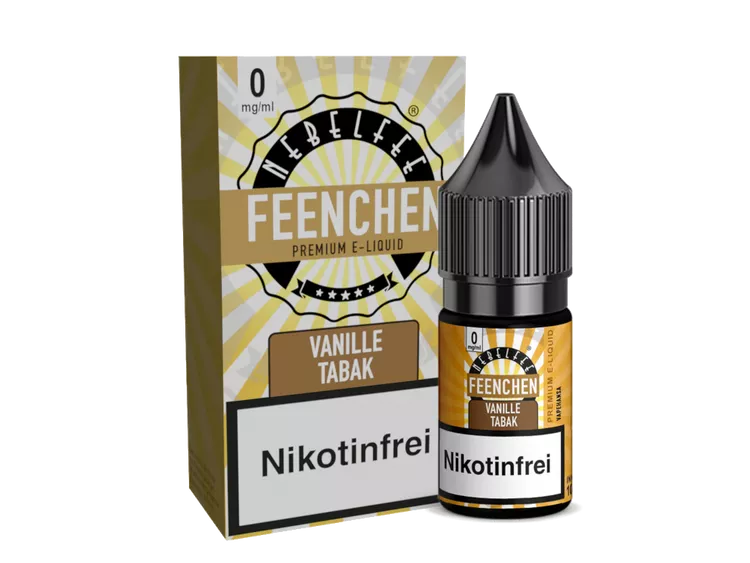Nebelfee - Feenchen - Vanille Tabak - Nikotinsalz Liquid - 10 ml