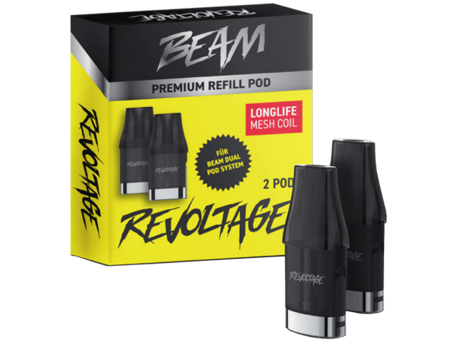 Revoltage Beam Leer-Pods – 2 Stück pro Packung
