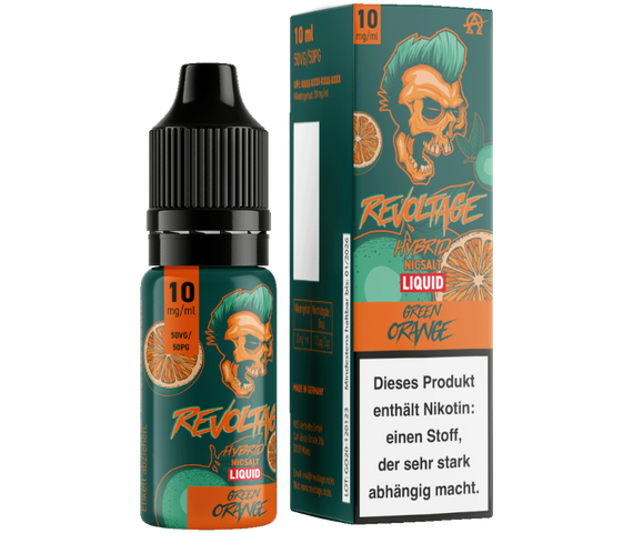 Revoltage - Green Orange - Hybrid Nikotinsalz Liquid - 10 ml