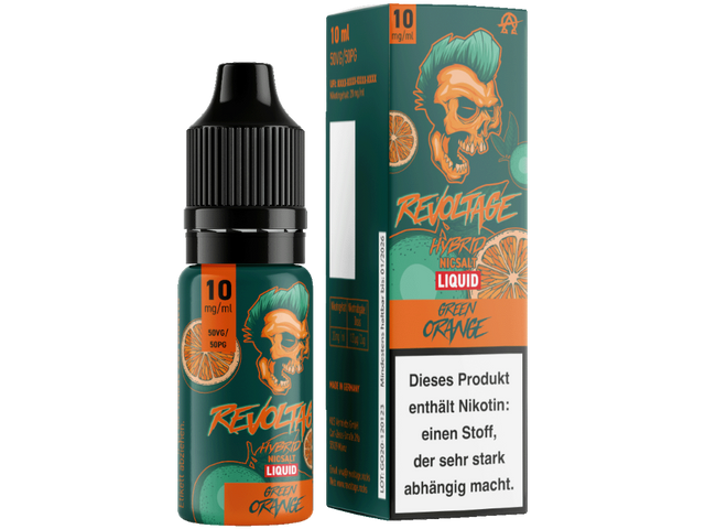 Revoltage – Green Orange – Hybrid Nikotinsalz Liquid – 10 ml