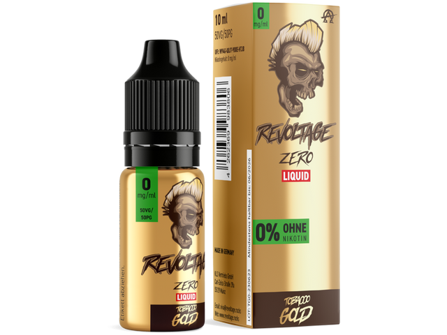 Revoltage - Tobacco Gold - Hybrid Nikotinsalz Liquid - 10 ml