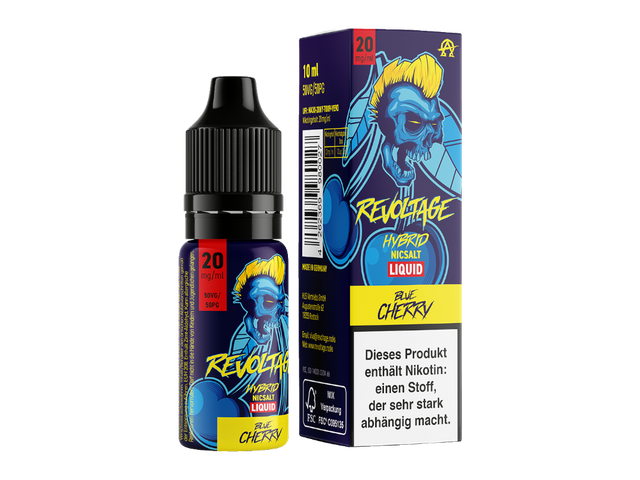 Revoltage – Blue Cherry Hybrid Nikotinsalz Liquid – 10 ml