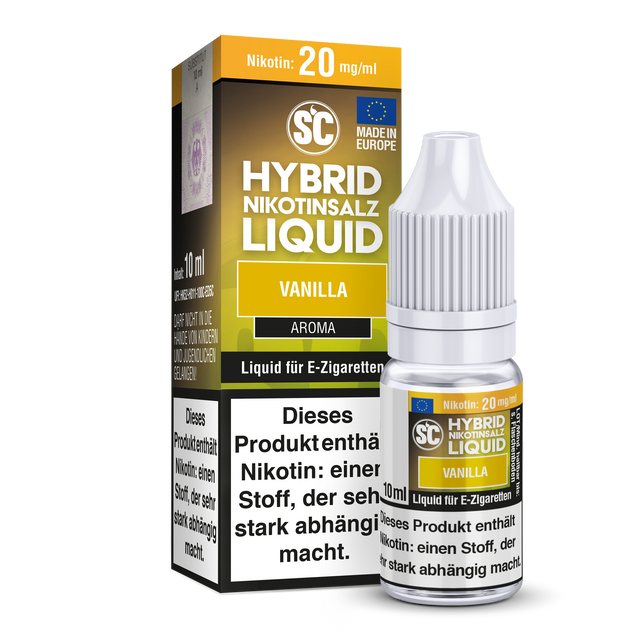 SC – Vanilla – Hybrid Nikotinsalz Liquid – 10ml