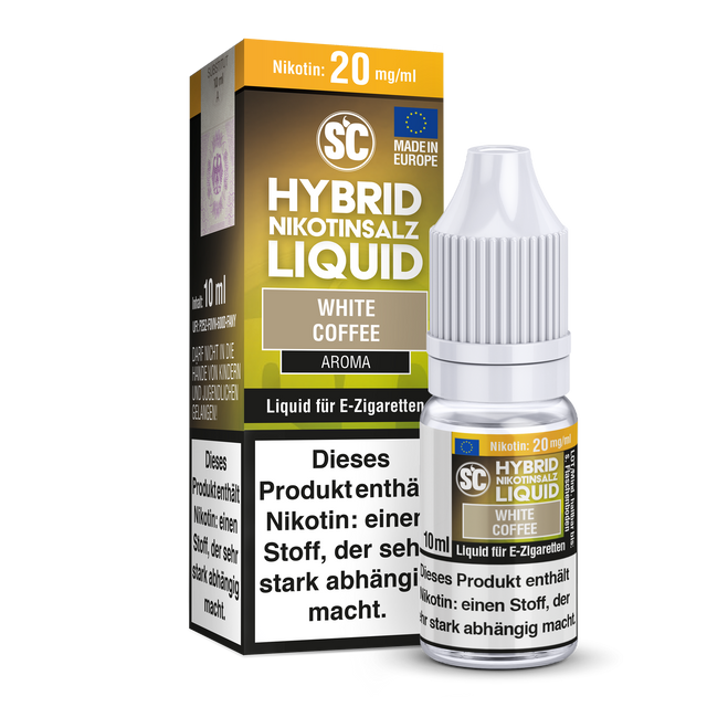 SC – White Coffee – Hybrid Nikotinsalz Liquid – 10ml