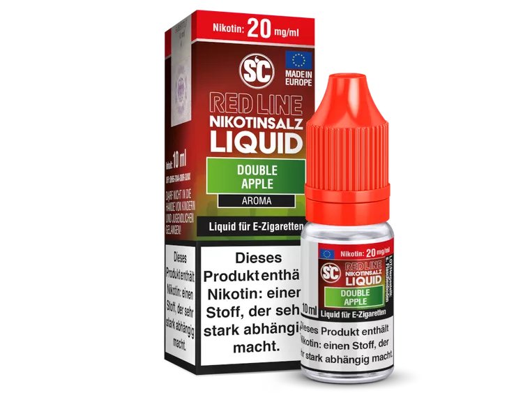 SC – Red Line – Double Apple – Nikotinsalz Liquid – 10 ml