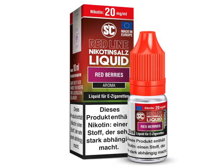 SC – Red Line – Red Berries – Nikotinsalz Liquid – 10 ml