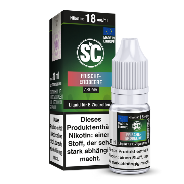 SC – Frische Erdbeere E-Zigaretten Liquid – 10ml