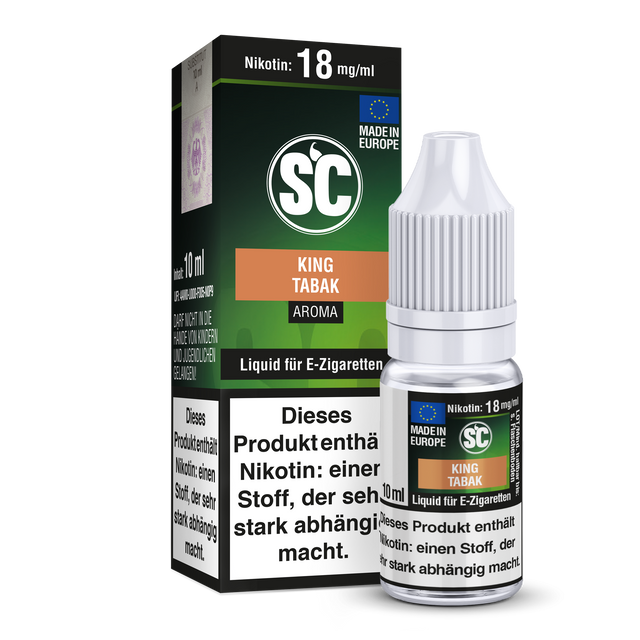 SC - King Tabak E-Zigaretten Liquid - 10ml