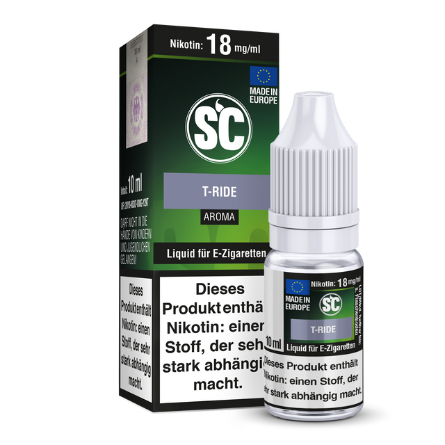 SC – T-Ride E-Zigaretten Liquid – 10ml
