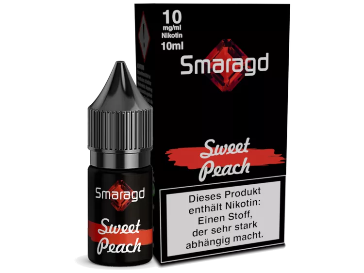 Smaragd – Sweet Peach – Hybrid Nikotinsalz Liquid – 10 ml