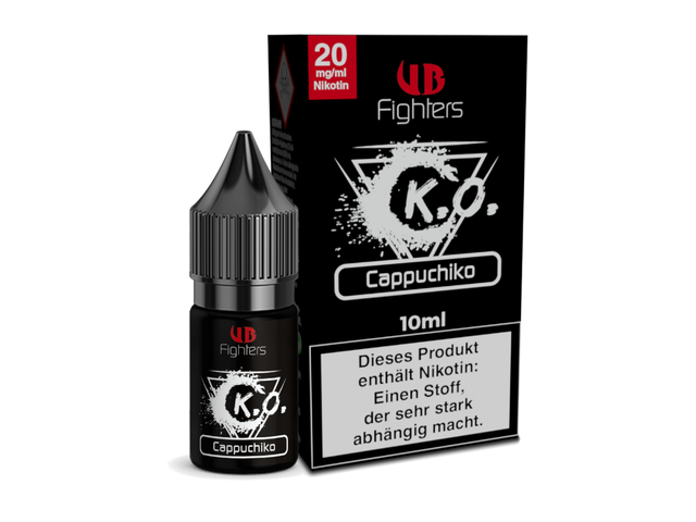 UB Fighters – Cappuchiko – Hybrid Nikotinsalz Liquid – 10 ml