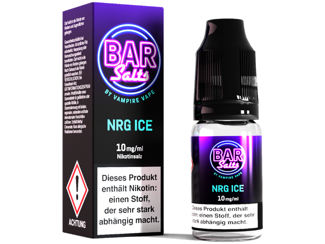 Vampire Vape – Bar Salts – NRG Ice – Nikotinsalz Liquid – 10 ml