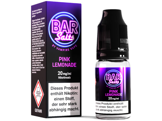 Vampire Vape - Bar Salts - Pink Lemonade - Nikotinsalz Liquid - 10 ml